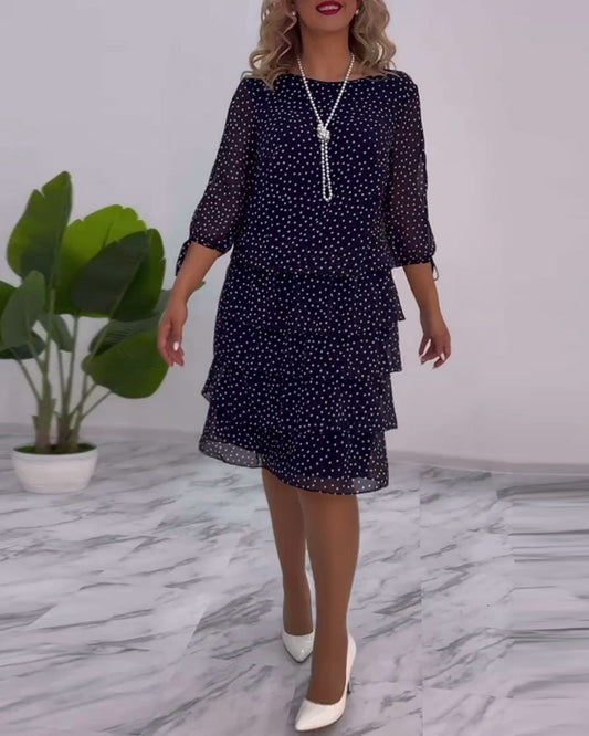 Mana - elegancka sukienka jesienna
