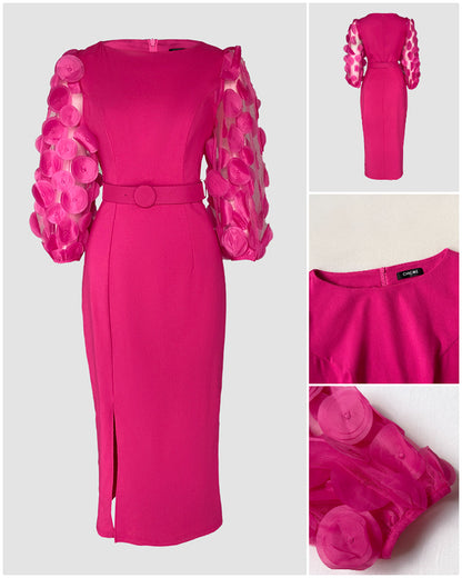 Calmira – elegancka sukienka z talią
