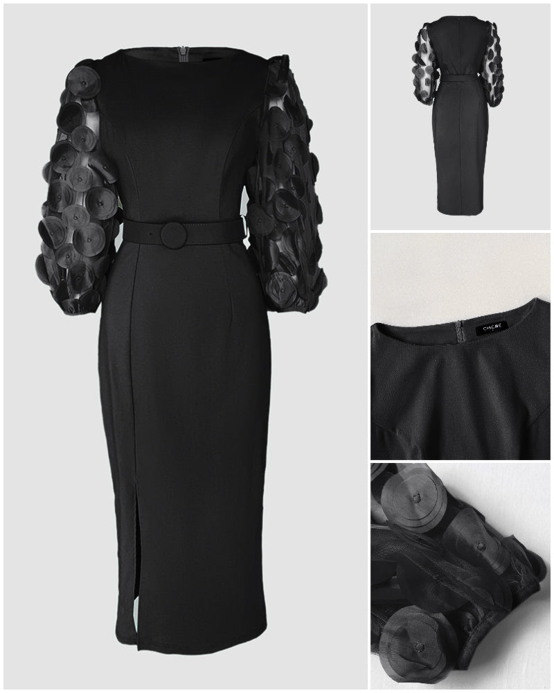 Calmira – elegancka sukienka z talią