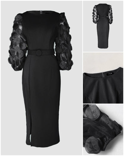 Calmira – elegancka sukienka z talią