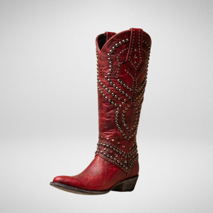 Wessina – Kozaki do kolan w stylu western