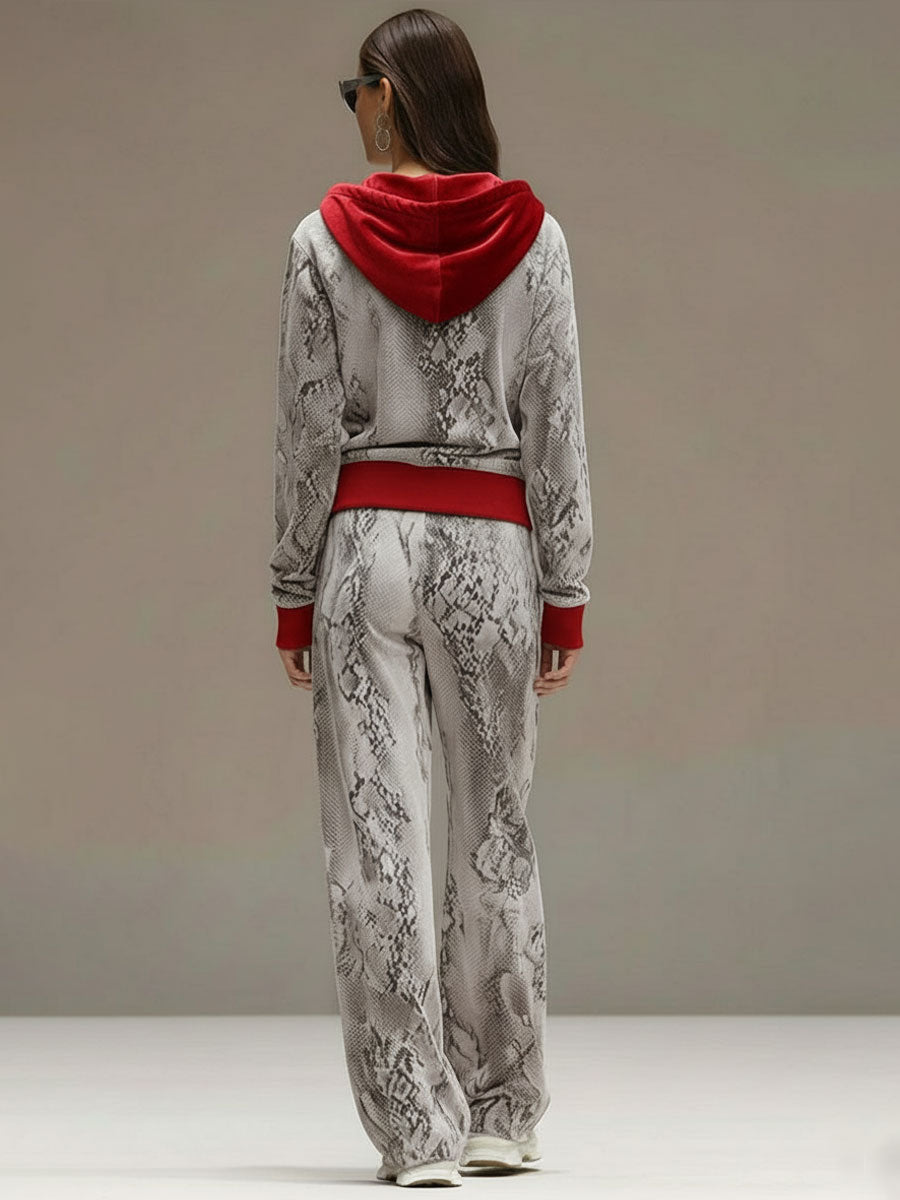 Tamara – welurowy dres sportowy