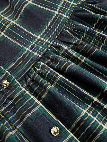 Livia – sukienka maxi w kratę