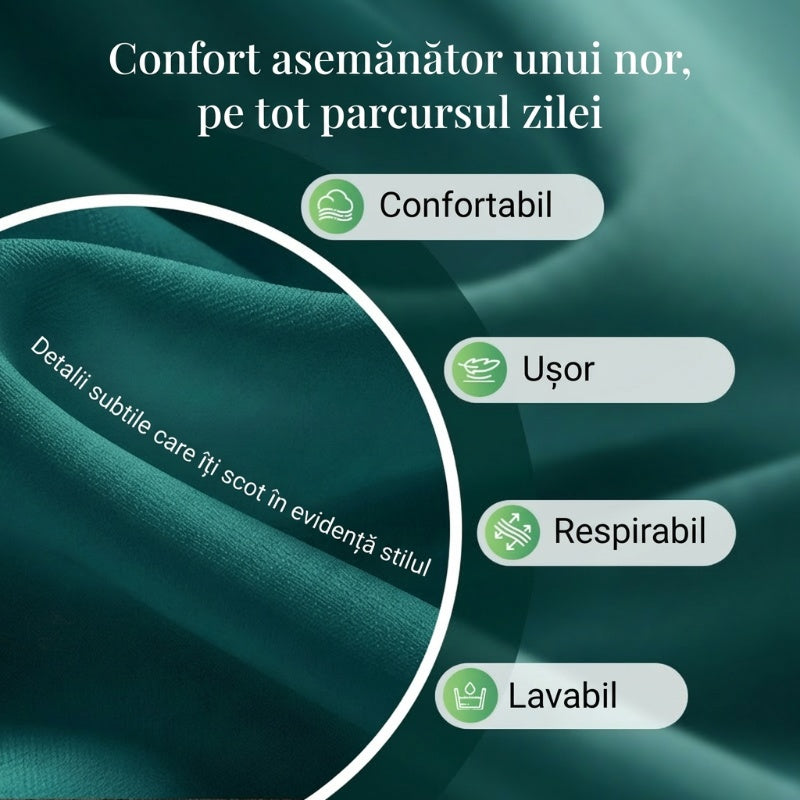 Elegancka sukienka z materiału syntetycznego, w dwóch częściach, z nadrukiem liści✨ Naturalna elegancja, zawsze i wszędzie ✨