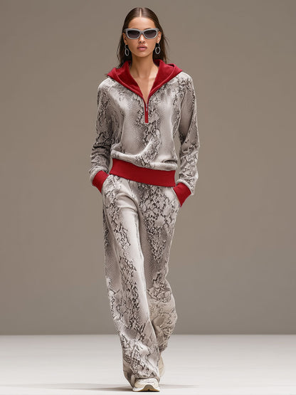 Tamara – welurowy dres sportowy