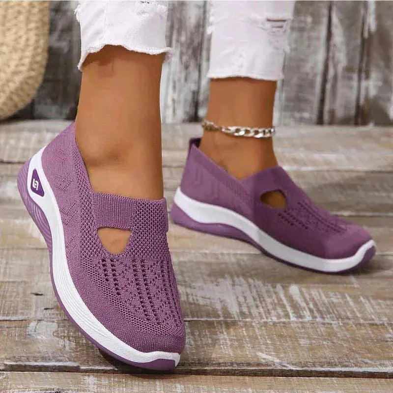 Gosia – Damskie trampki ortopedyczne Comfort