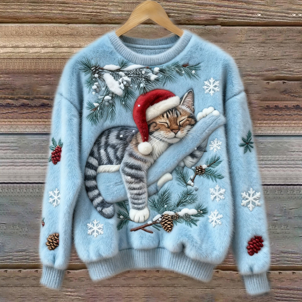 Hera™ | Świąteczny Koci Sweter