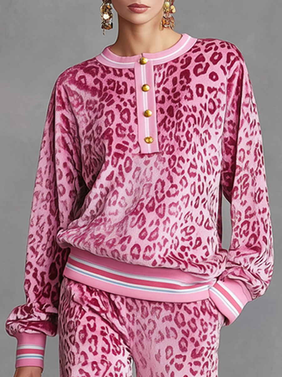 Klaudia – welurowy dres sportowy