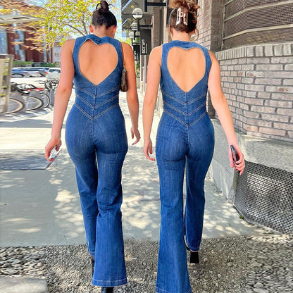 Jagoda – Stylowy i Kobiecy Kombinezon Jeansowy