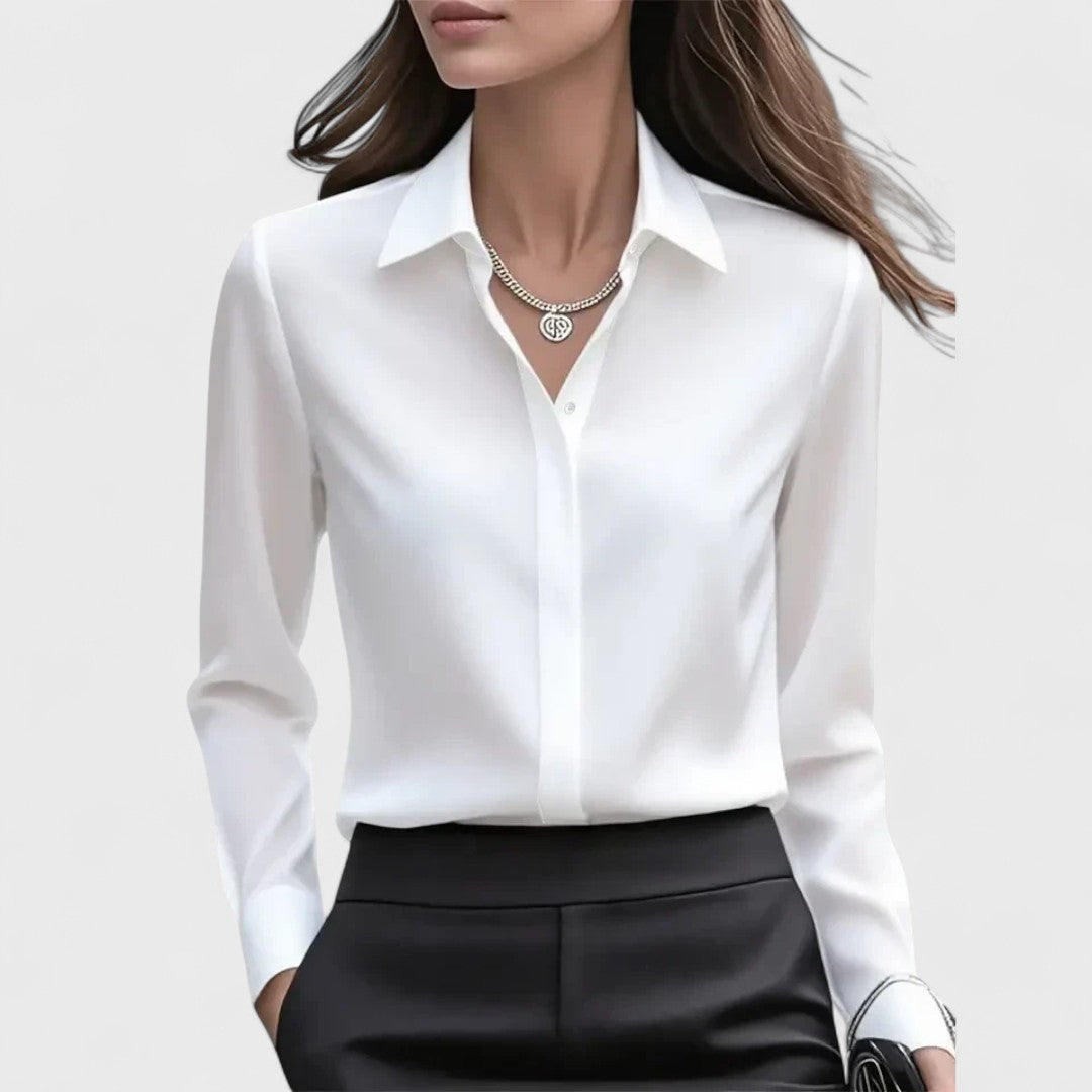 Marzena - Elegancki w Satynie Lśniącej