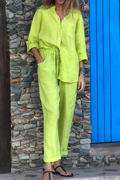 Ilona – lniany komplet komfortowy
