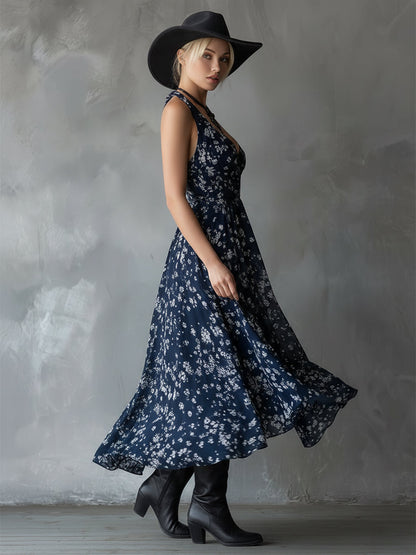 Elmira – sukienka maxi w kwiaty