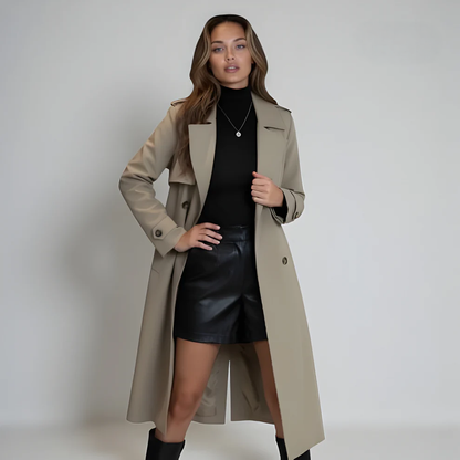 Liza™ | Elegancki płaszcz typu trench