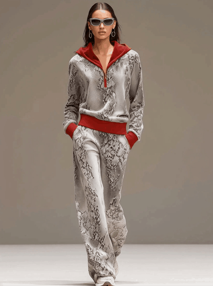 Tamara – welurowy dres sportowy
