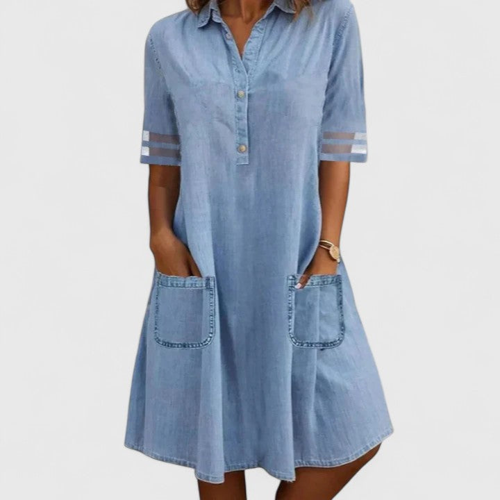 Sukienka Denim Zelina Sculpt