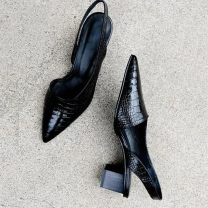 Caroline - Wygodne Slingback-Obcasy dla Kobiet