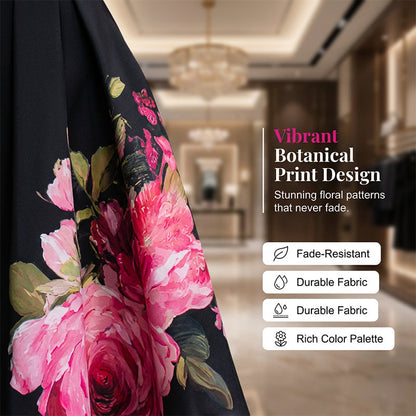 🌸Rochie midi elegantă, fără mâneci, cu croi în A și imprimeu floral👗❤️