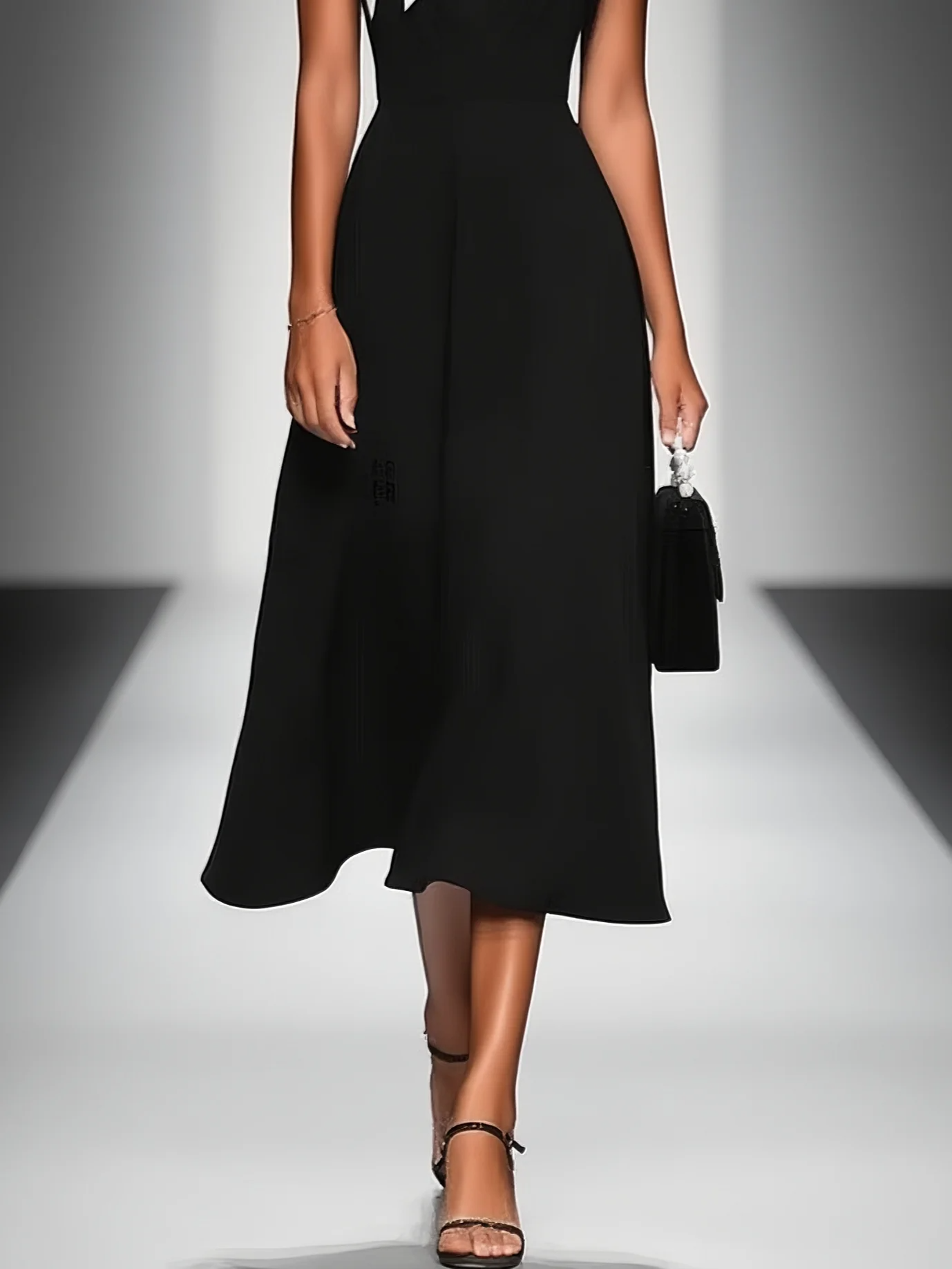Malwina – elegancka sukienka z kokardą