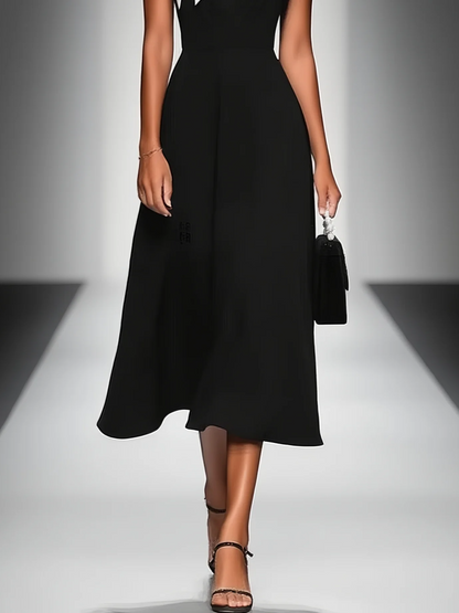Malwina – elegancka sukienka z kokardą