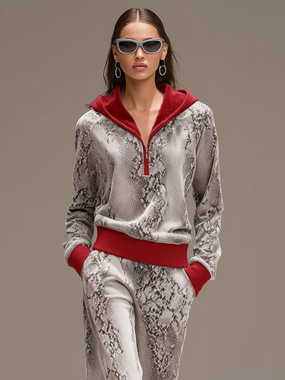 Tamara – welurowy dres sportowy