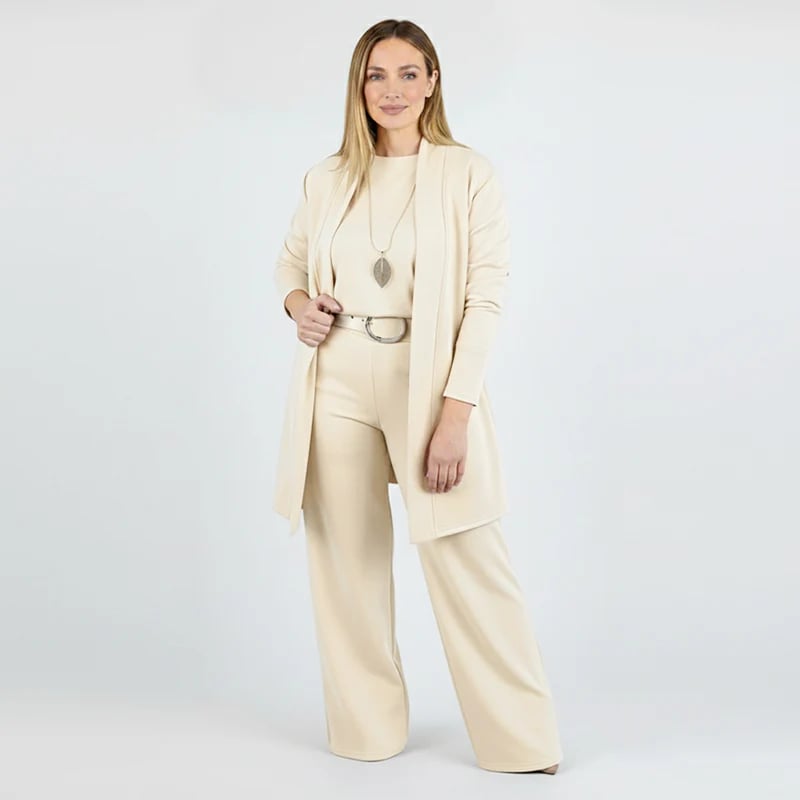 Renata – elegancki komplet trzyczęściowy wyszczuplający