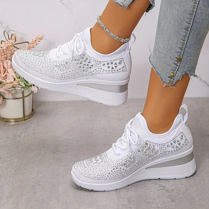 Zielka – Modne buty ortopedyczne z cyrkoniami