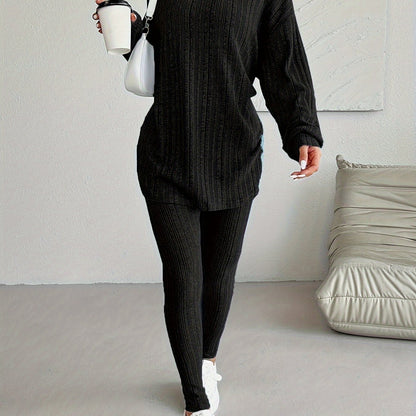 Edyta – komplet z szerokimi spodniami