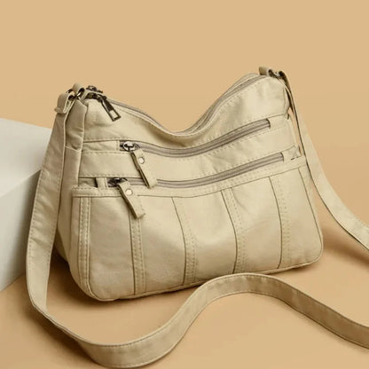 Teresa - skórzana torba typu crossbody