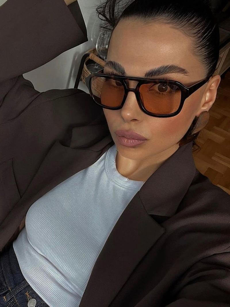 Paulina - Stylowe okulary przeciwsłoneczne w stylu vintage