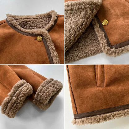 Żaneta – kurtka z obszyciem typu shearling